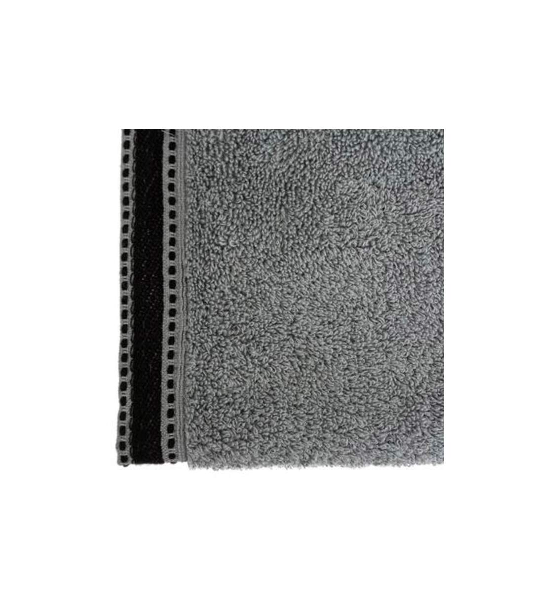Serviette de Toilette Joia 50x90cm Gris-3