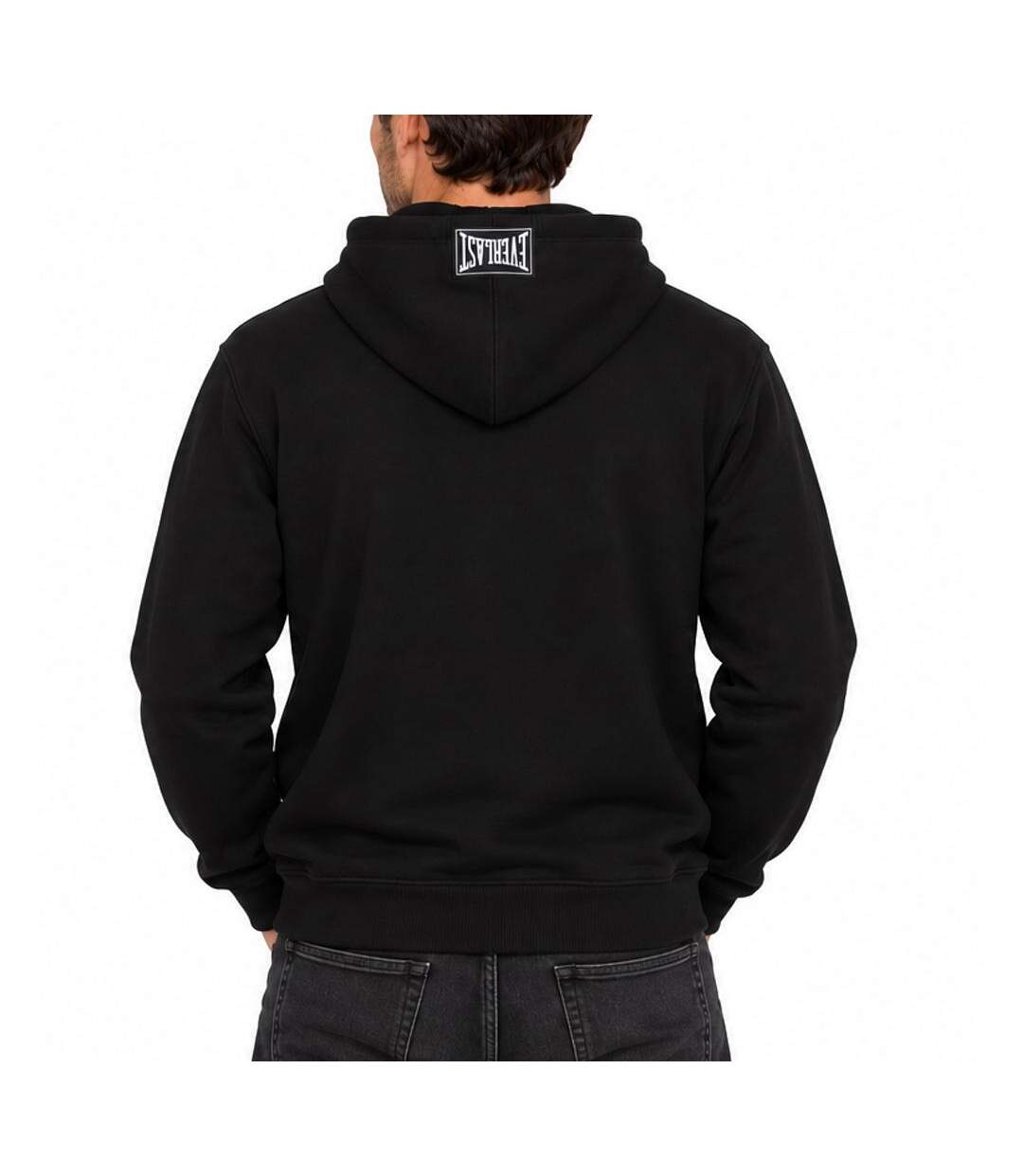 Sweat à capuche noir homme everlast el022-2