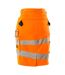 Womens/ladies Accelerate Safe High-vis Fitted Skirt Orange Mascot-2