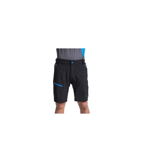 Mens Malaki Slim Walking Bib Shorts Black Trespass