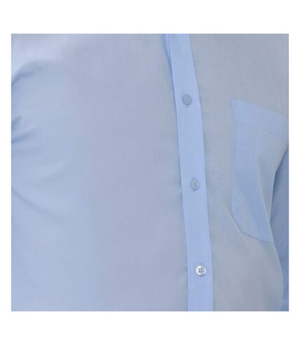 Russell - Chemise à manches longues sans repassage - Homme (Bleu pâle) - UTBC1038