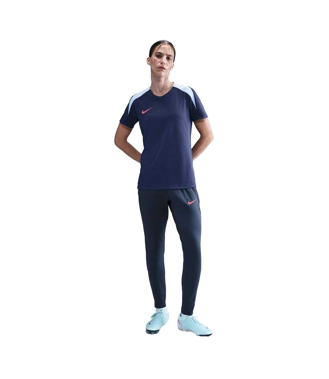 Pantalon De Survêtement Strike Femme Bleu Rouge Nike-4