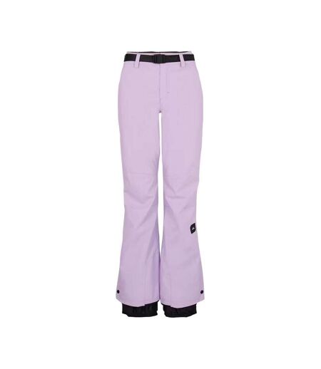 Pantalon de ski mauve femme o'neill star slim