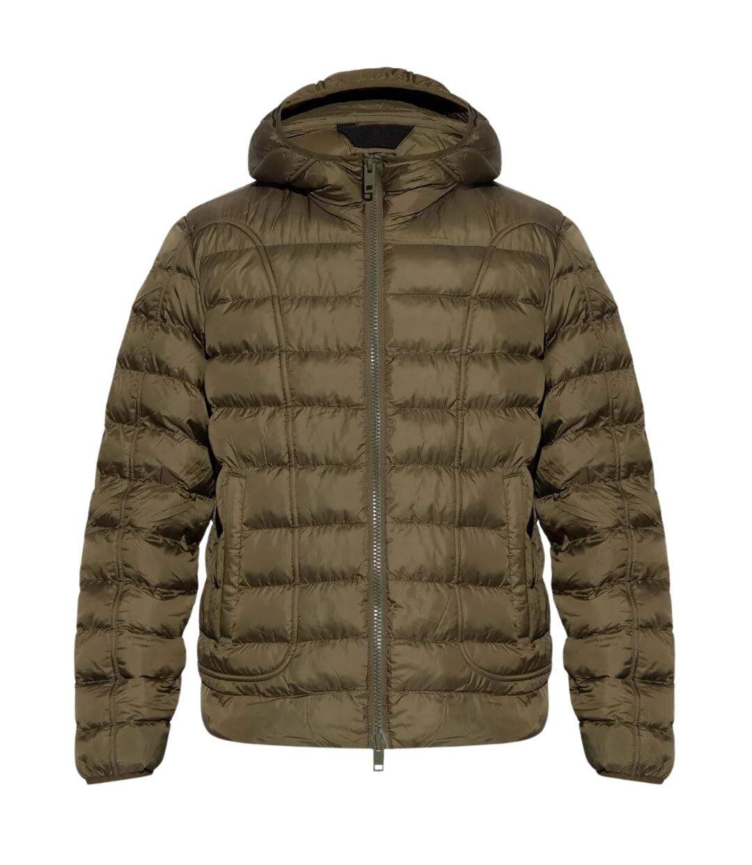 Veste Motif Uni Homme Vert Kaki Diesel-1