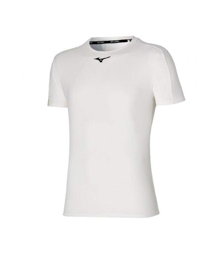 T-shirt de Tennis Blanc Homme Mizuno Tennis Shadow - M