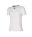 T-shirt de Tennis Blanc Homme Mizuno Tennis Shadow - M