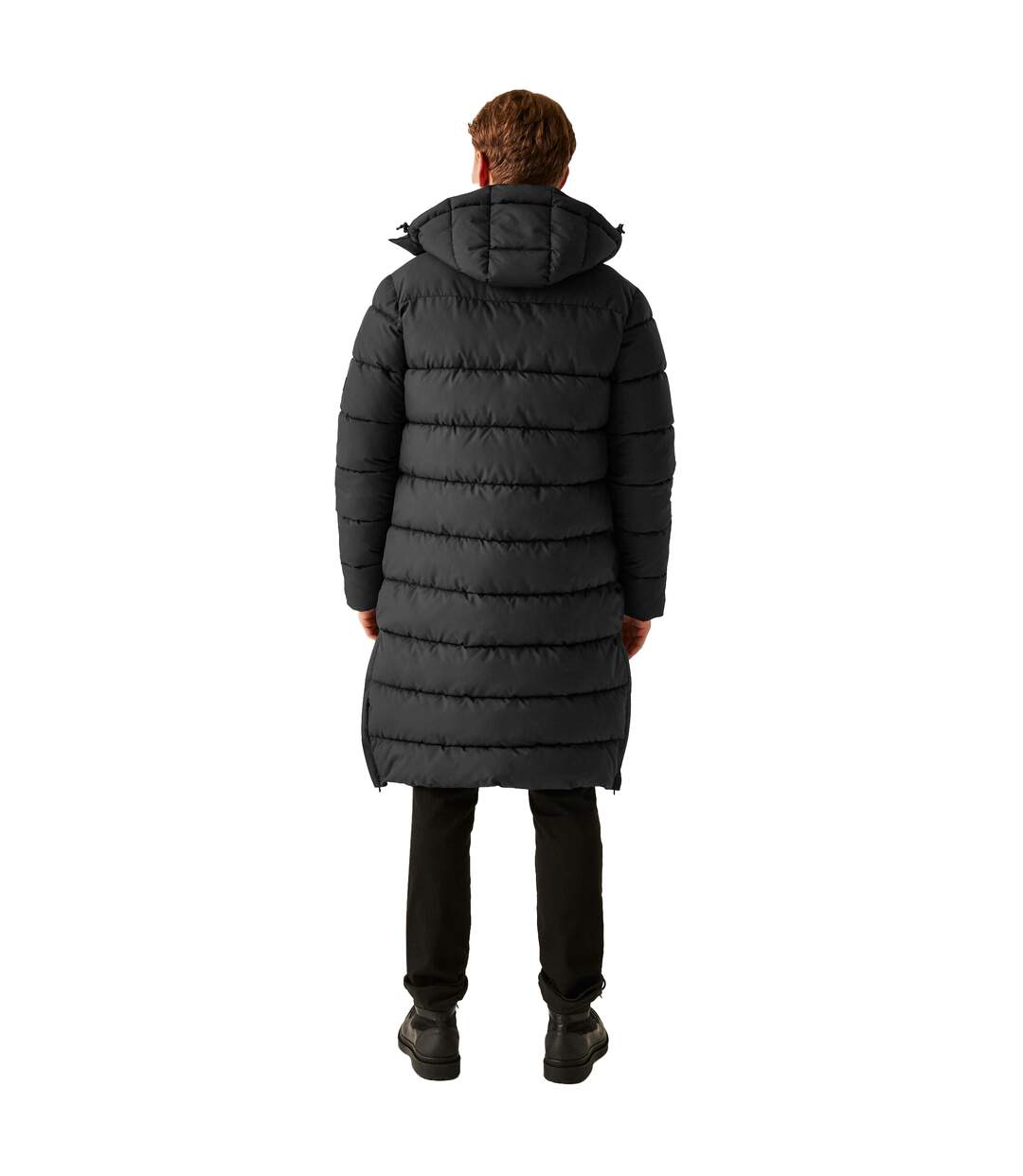 Mens Mottere Longline Padded Jacket Black Black Regatta-4