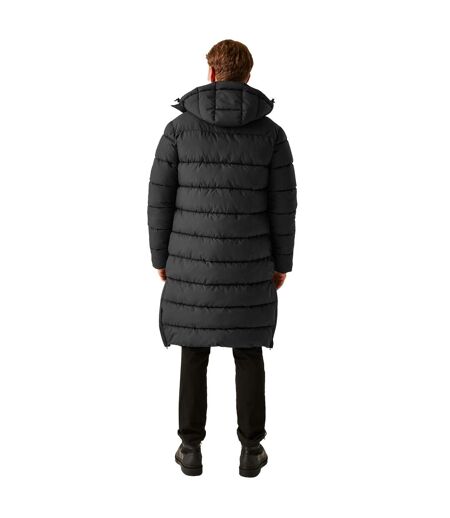 Mens Mottere Longline Padded Jacket Black Black Regatta