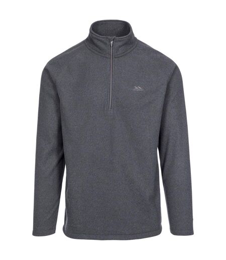 Mens Keynote Fleece Top Charcoal Grey Trespass