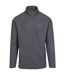 Mens Keynote Fleece Top Charcoal Grey Trespass-1