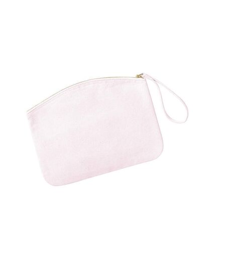 Earthaware Spring Organic Wristlet Pouch 22cm X 28cm Pastel Pink Westford Mill