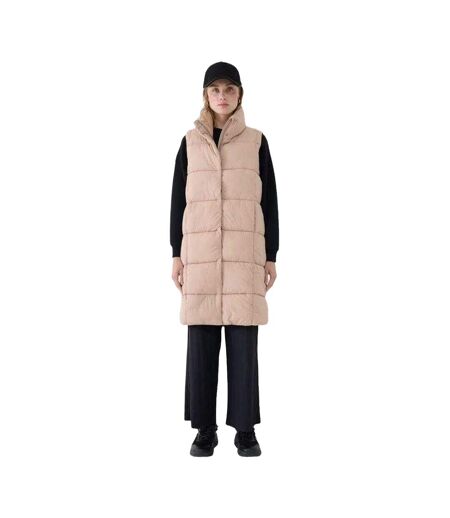 Veste Sans Manches F209 Femme Beige 4F