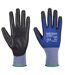 Unisex adult a360 senti flex gloves m blue/black Portwest