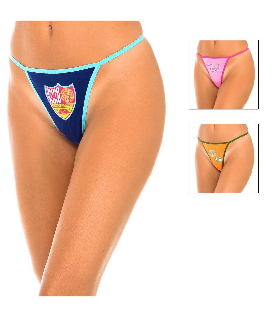 Pack-3 Thongs Hilo 84063 woman-1