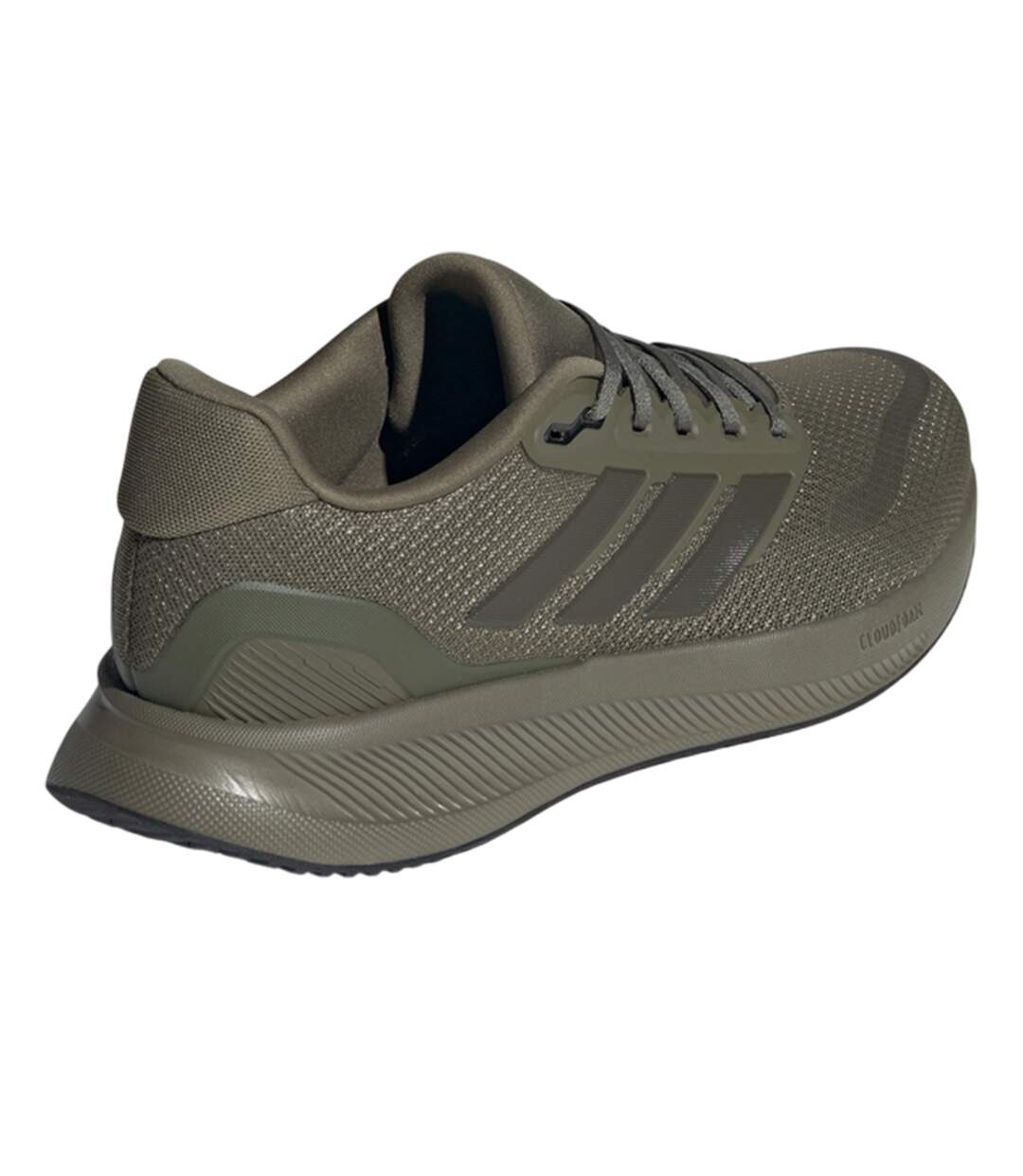 Chaussures Course À Pied Style Uni Runfalcon Homme Vert Adidas-2