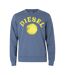 Sweat Motif/style Rond Usé Adulte Bleu Diesel-1