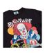 T-shirt Motif Grippe-sou Motif/style Clown Adulte Noir Charbon It-3