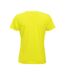 Clique - T-shirt NEW CLASSIC - Femme (Jaune fluo) - UTUB277