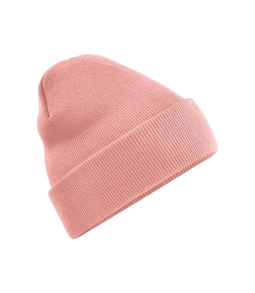 Bonnet Motif/style Uni Original Adulte Rose Blush Beechfield-2