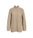 Pull en Maille Beige Femme Noisy May Knit Tunic - L