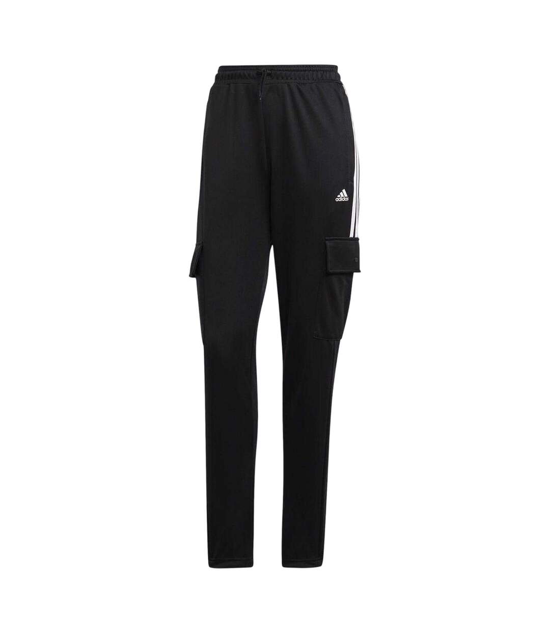 Pantalon À Poches Tiro Femme Noir Blanc Adidas-1