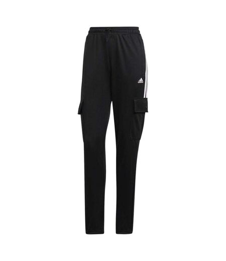 Pantalon À Poches Tiro Femme Noir Blanc Adidas