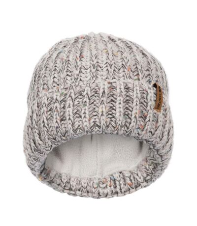 Unisex adult drifter beanie pale grey Trespass