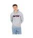 Mens Crossover Overhead Hoodie Light Grey Marl Brave Soul-2