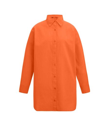 Chemise De Plage Manches Longues Motif/style Uni Prena Cover Up Femme Orange Regatta