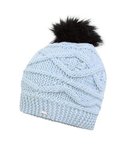 Womens/ladies remind ii bobble beanie quiet blue Dare 2B