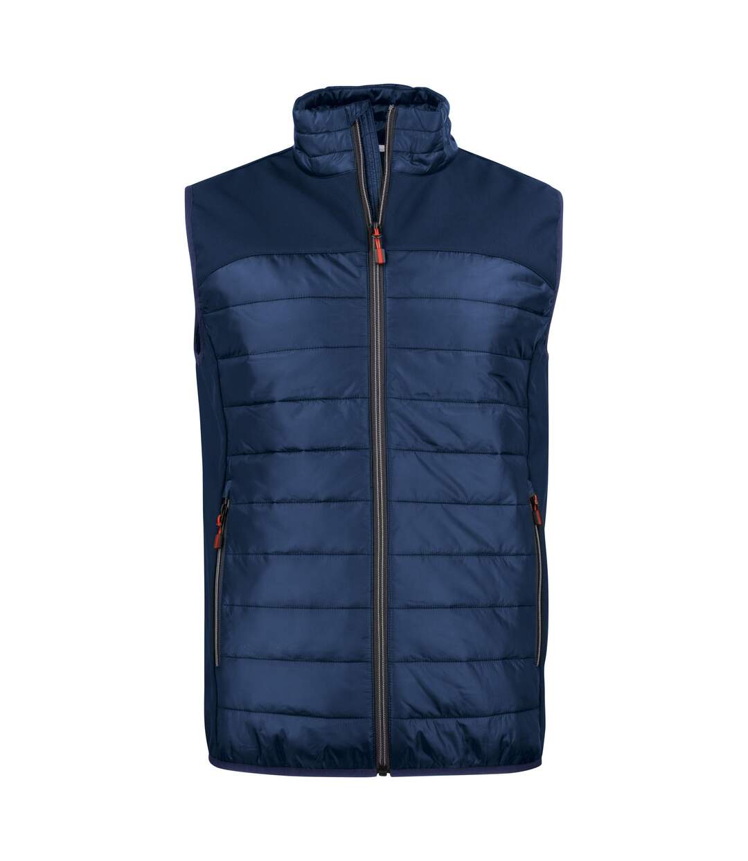Mens Expedition Gilet Dark Navy Printer-1