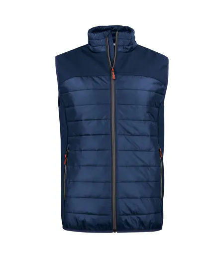 Mens Expedition Gilet Dark Navy Printer
