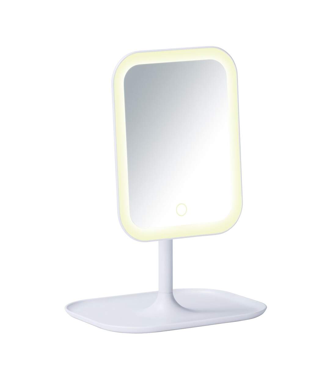 Miroir LED à poser Bertiolo - Blanc-2