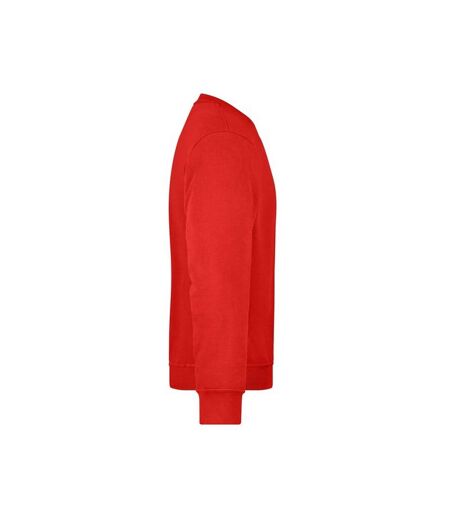 Sweat Workwear Adulte Rouge James And Nicholson