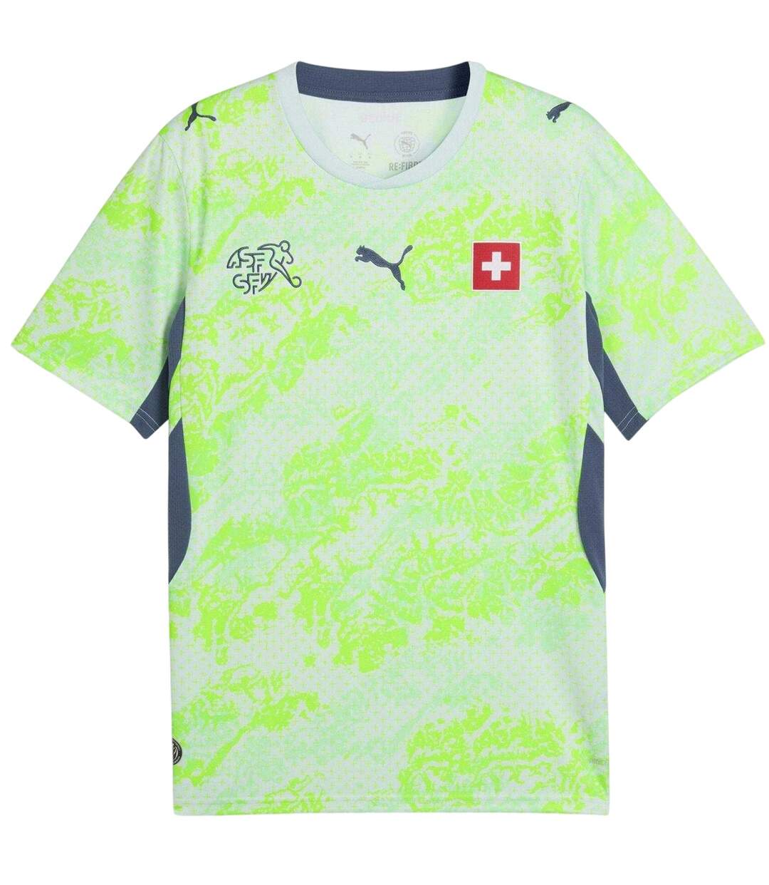 Mens World Cup 2026 Switzerland Fc Away Shirt Mint Blue Puma-2