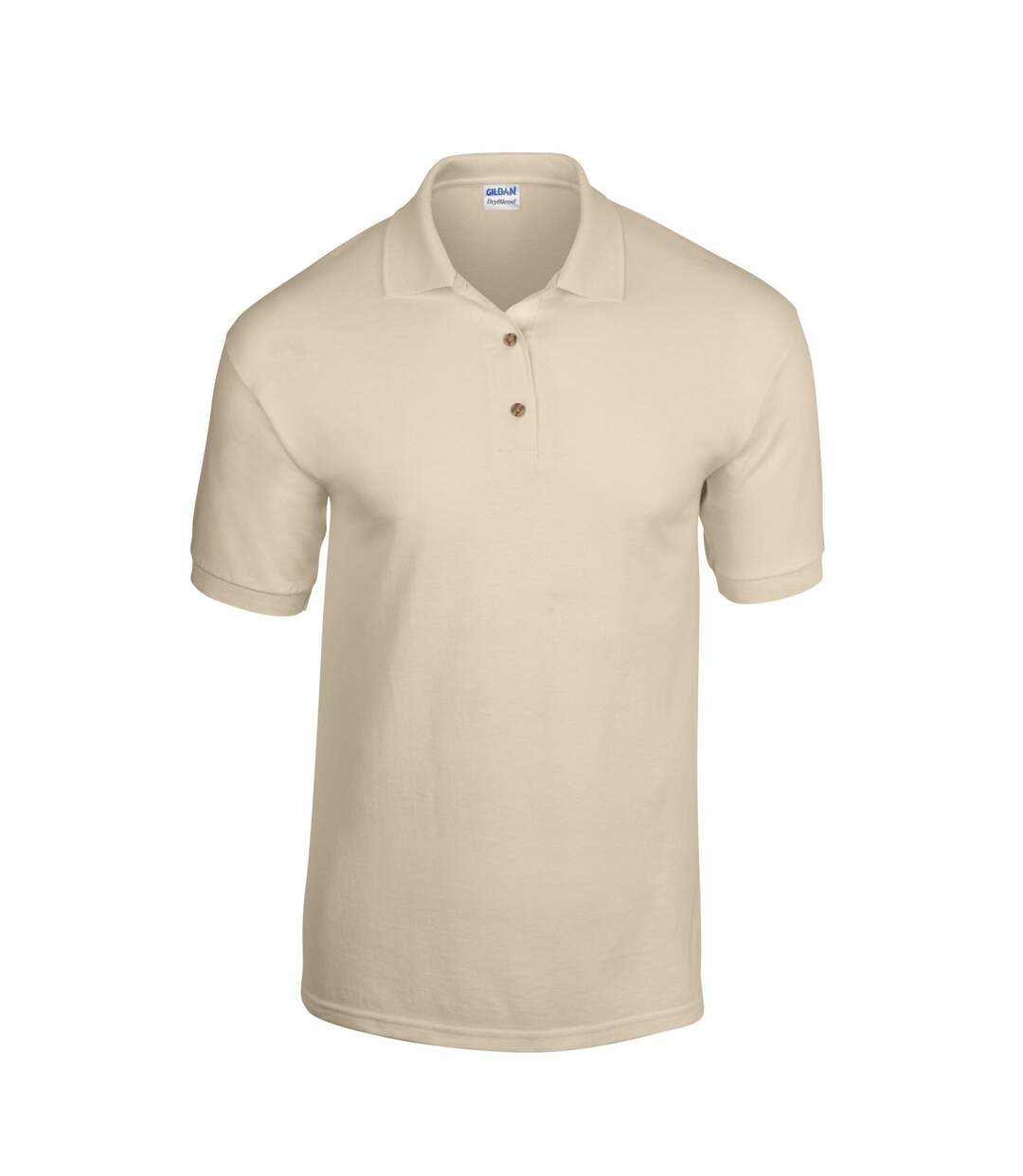 Mens Dryblend Polo Shirt Sand Gildan-1