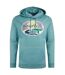 Sweat À Capuche Bryant Homme Bleu Pâle Weird Fish-1