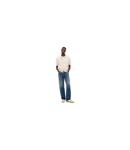 Mens Short-sleeved Shirt Calico Tommy Jeans