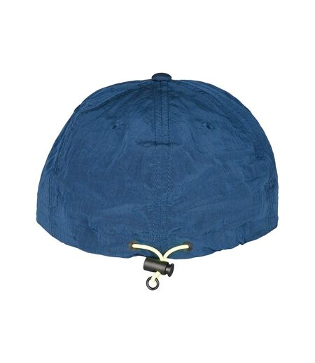 Unisex adult nylon adjustable cap blue Flexfit