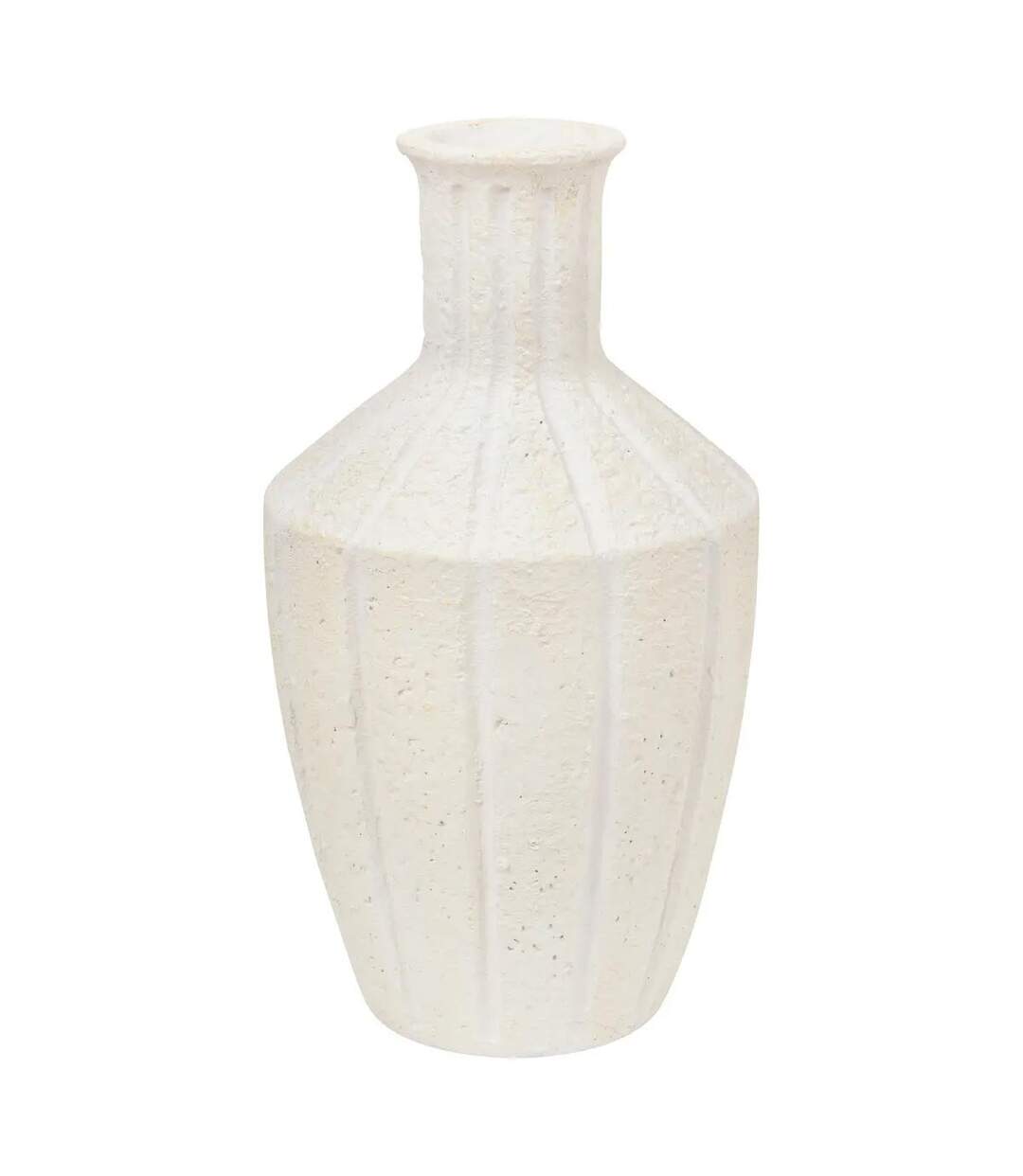 Vase Antique en Magnésie Nolwi 48cm Blanc-1