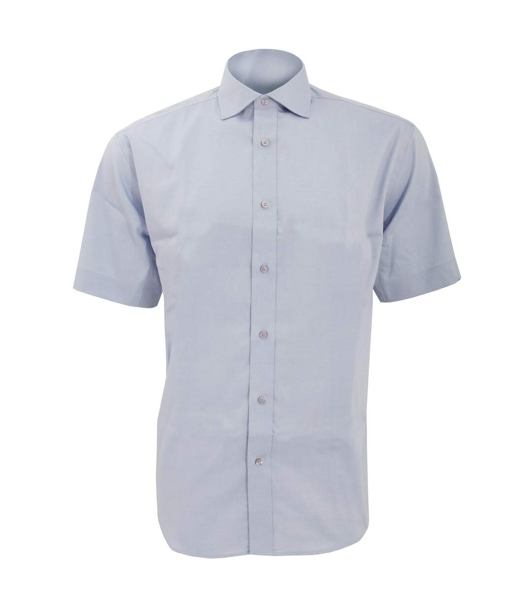 Chemise À Manches Courtes Homme Bleu Clair Kustom Kit-1