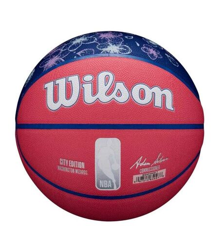 Ballon De Basket Motif/style Nba Washington Wizards Taille 7 Rose Wilson