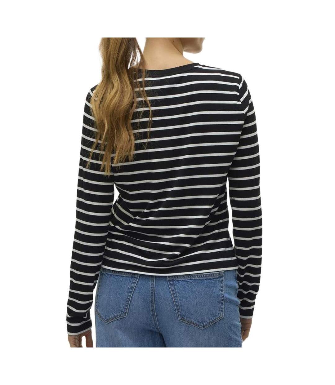 Haut noir vero moda snclara heart t [6a2fb29c18ef6]-2