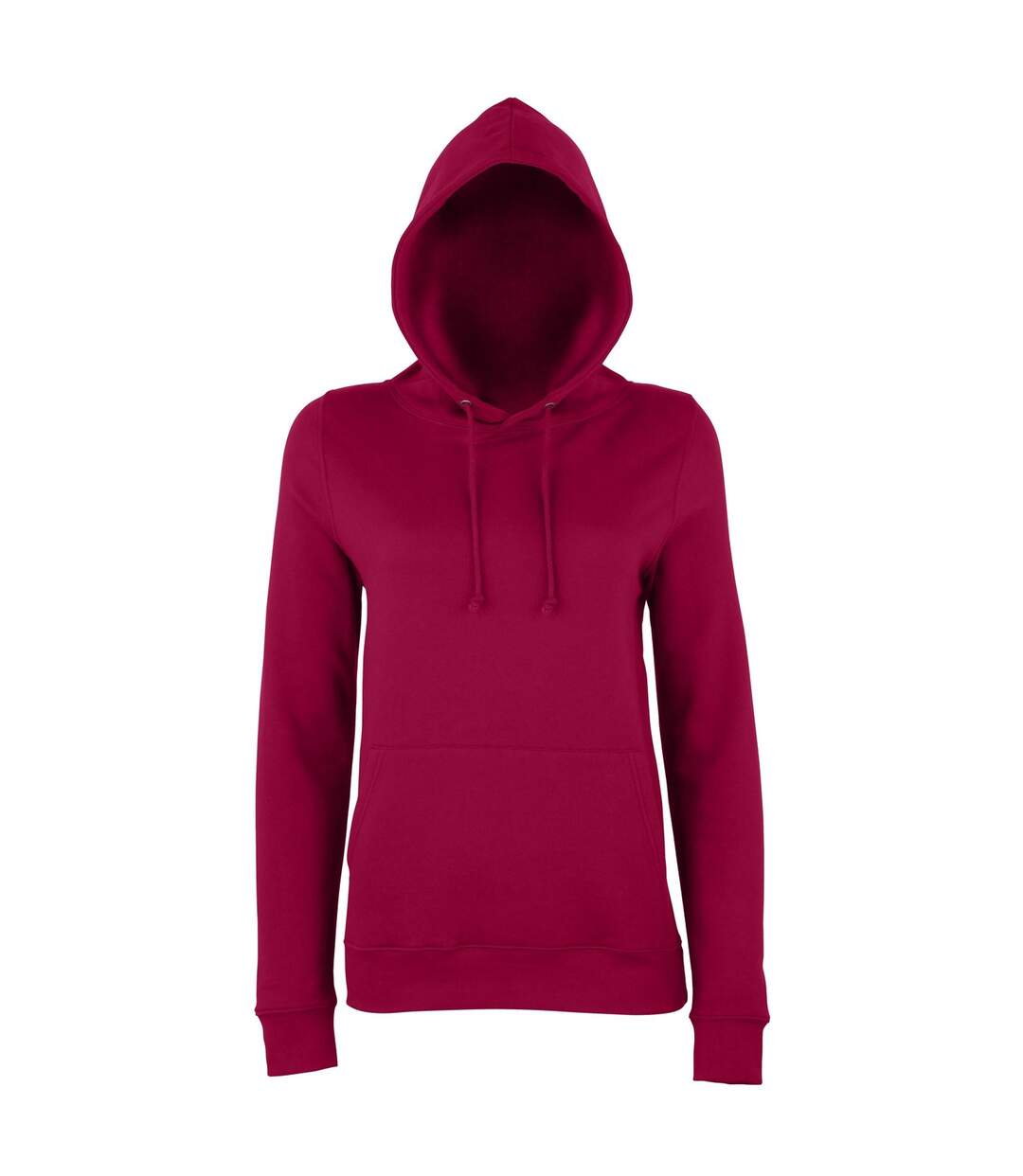 Just hoods sweatshirt à capuche femme bordeaux Awdis