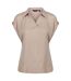 Regatta Womens/Ladies Lupine Collared T-Shirt (Sesame) - UTRG8971