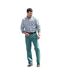 Chemise homme blanc / gris / bleu Atlas For Men-3