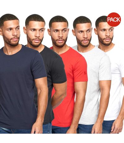 Pack Of 5  Mens Errington T-shirt  Multicoloured Duck And Cover
