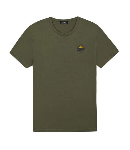 T-Shirt kaki homme tbs loggy