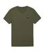 T-Shirt kaki homme tbs loggy-1