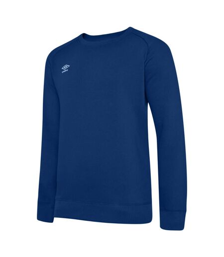 Mens Club Leisure Sweatshirt Navy White Umbro